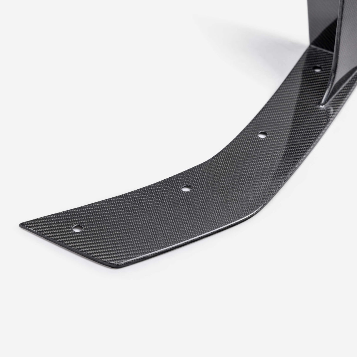 Type-GT5 carbon fiber front splitter wickers for 2024 Ford Mustang