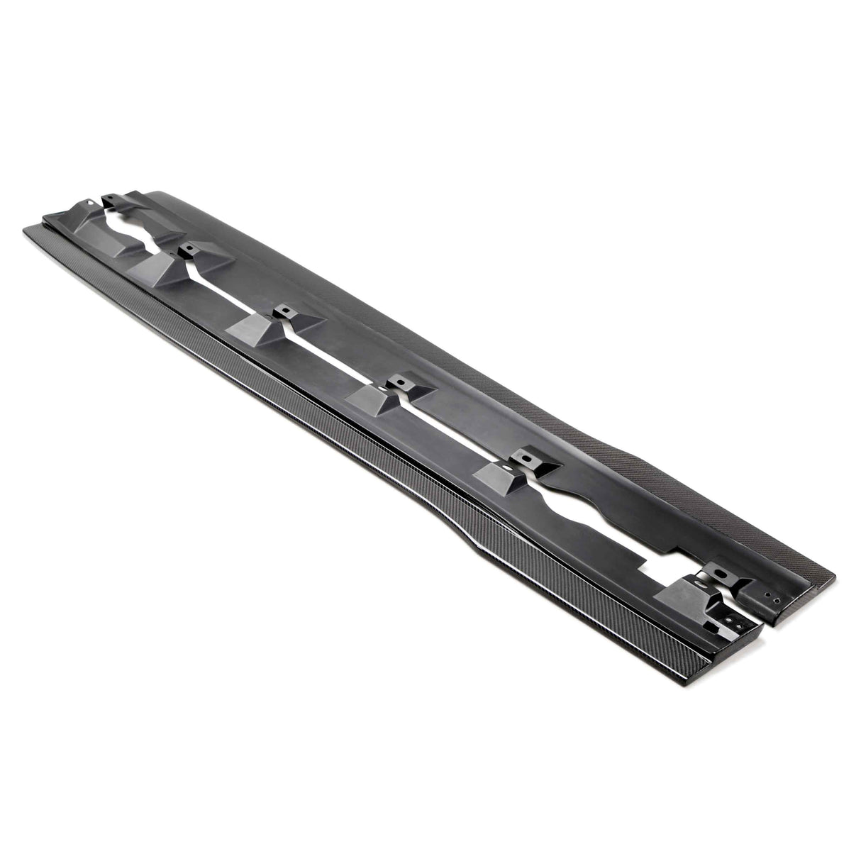 Type-AR carbon fiber rocker panels for 2016-2018 Ford Focus RS
