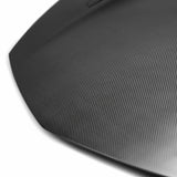 OE-style dry carbon fiber hood for 2017-2022 Acura NSX - Matte finish