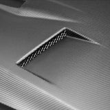 GTII-style dry carbon fiber hood for 2009-2016 Nissan GTR - Matte finish