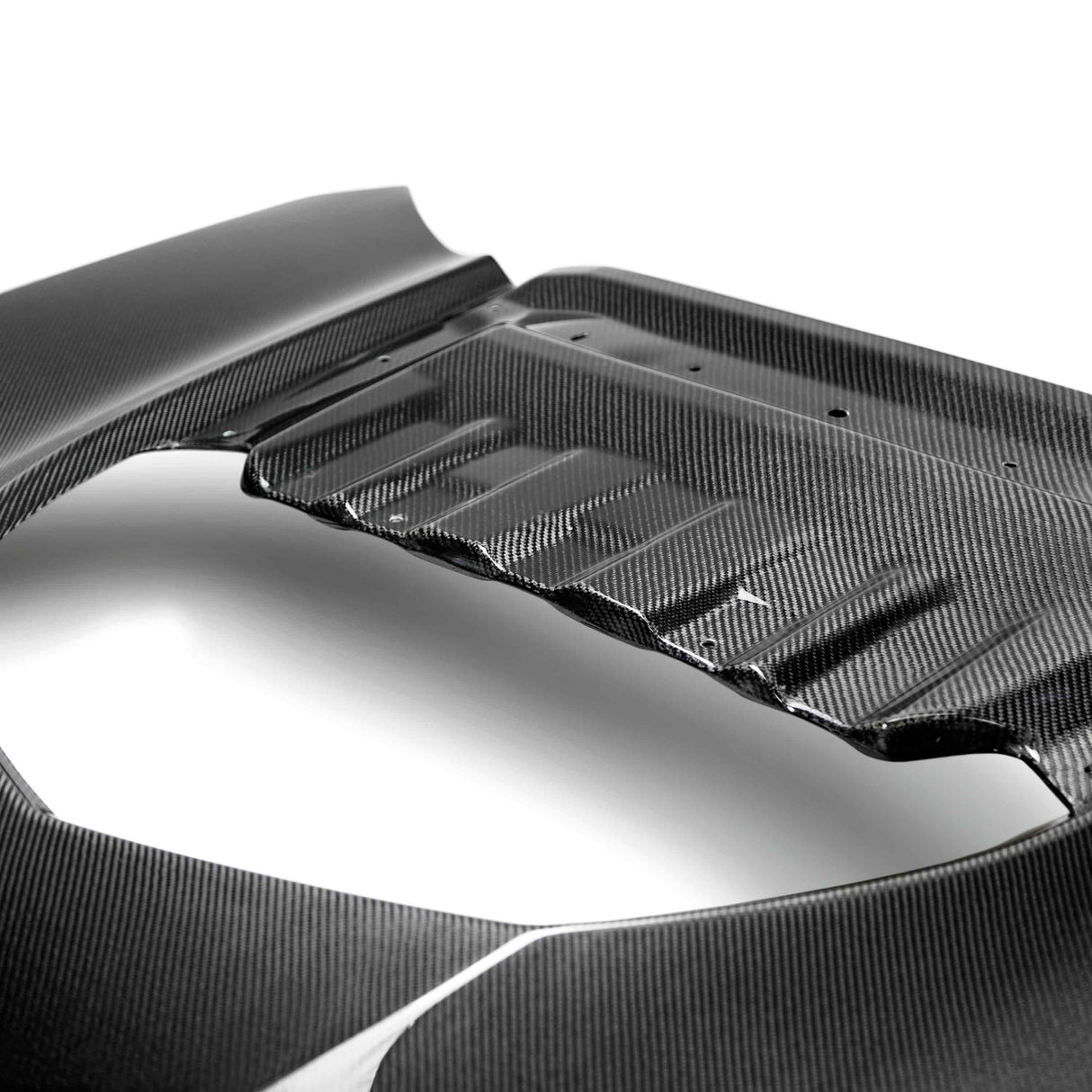 Type-OE double sided carbon fiber hood without hood insert for 2017-2023 Chevrolet Camaro ZL1
