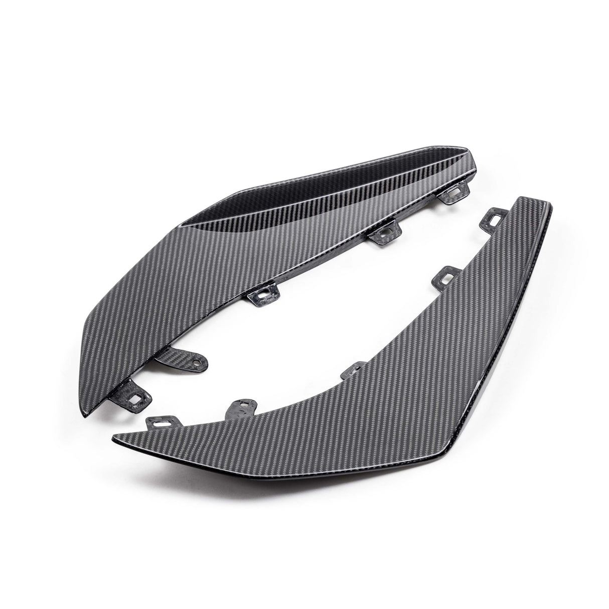 Carbon fiber dive planes for 2023-2024 Chevrolet C8 Z06 (PAIR)