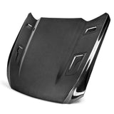 Type-GTH double sided carbon fiber hood for 2015-2017 Ford Mustang