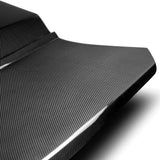 Type-AZ double sided carbon fiber hood for 2016-2024 Chevrolet Camaro