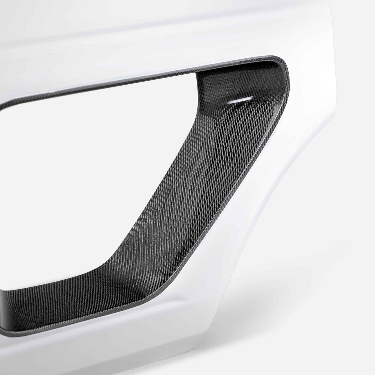 Fiberglass rear halo doors with carbon fiber inserts for 2021-2024 Ford Bronco 4DR