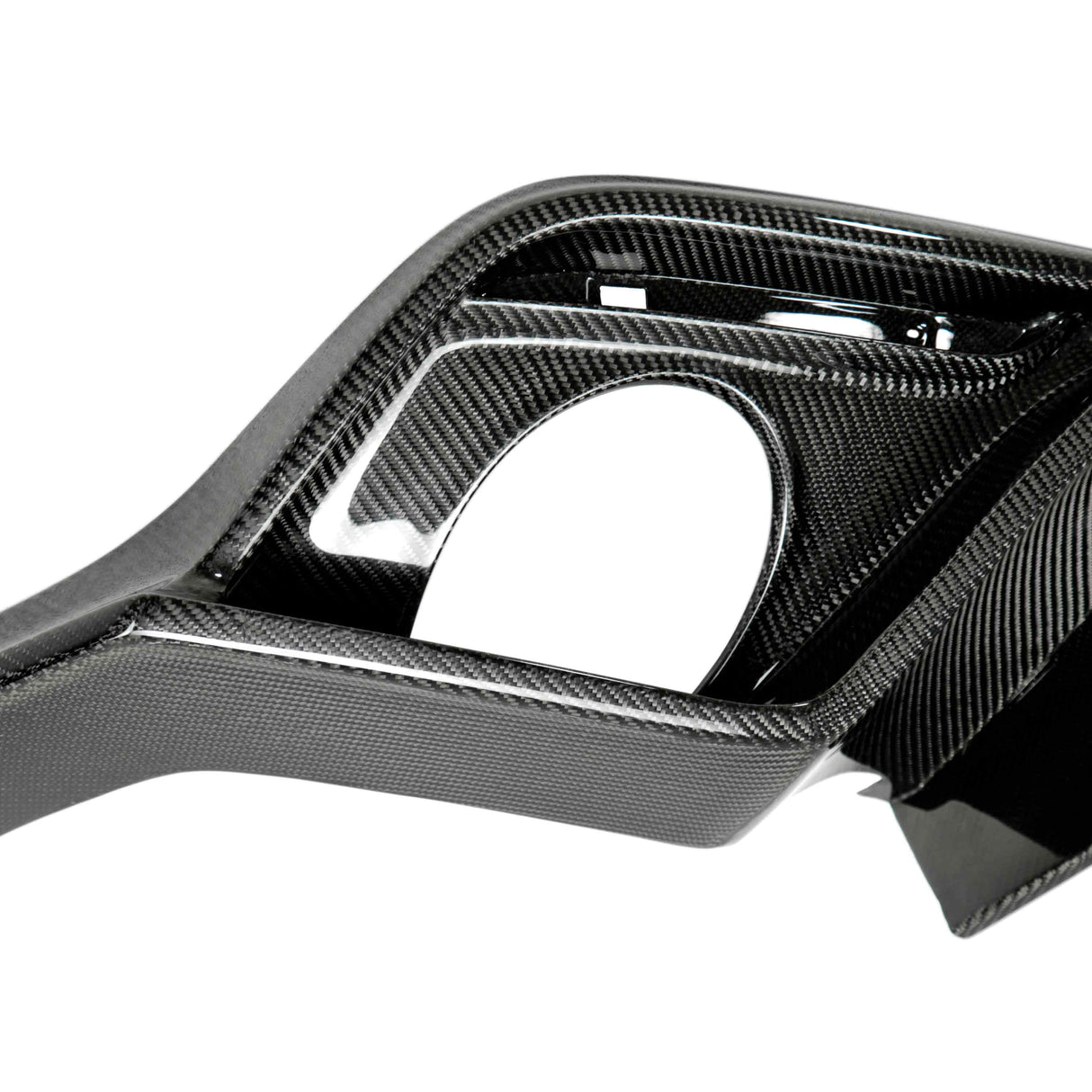 Type-AR carbon fiber rear valance for 2015-2017 Ford Mustang