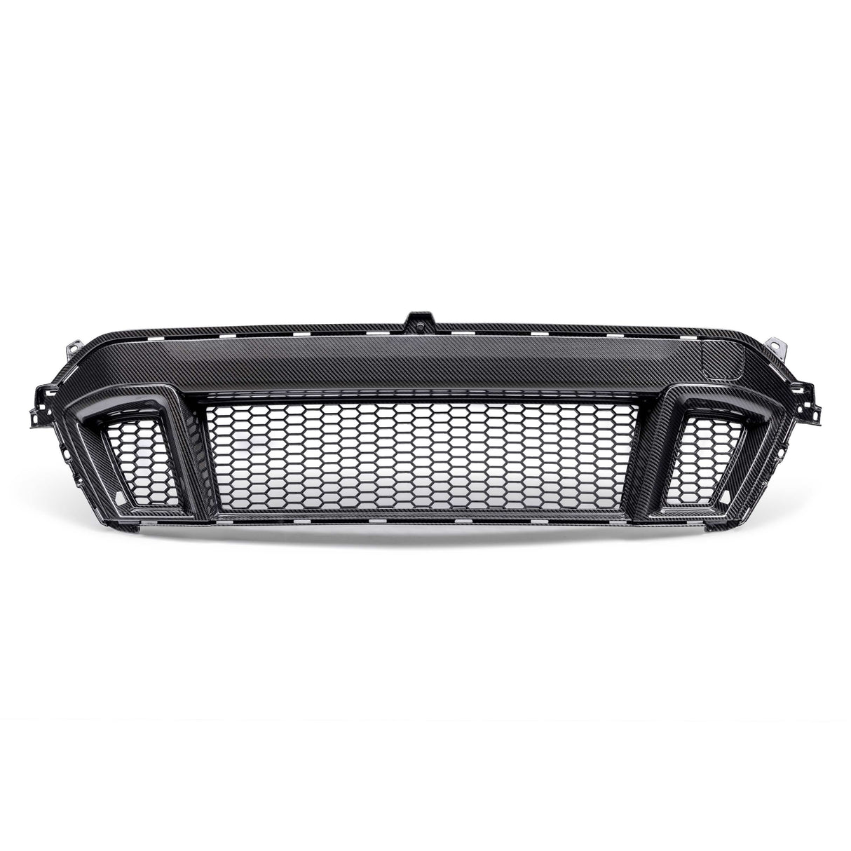 Carbon fiber front grille for 2024 Ford Mustang GT