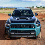 TS-style carbon fiber hood for 2024-2025 Toyota Tacoma and 2025 Toyota 4Runner