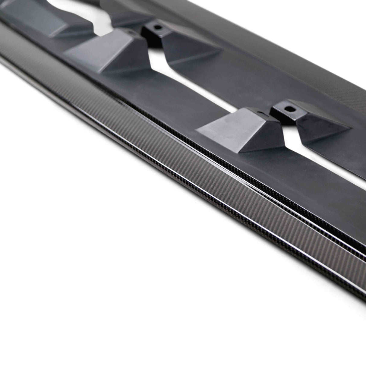 Type-AR carbon fiber rocker panels for 2016-2018 Ford Focus RS