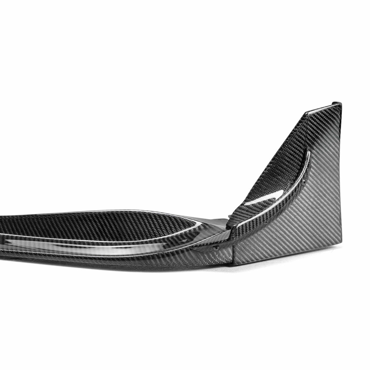 FP-style carbon fiber front lip for 2014-2016 Lexus IS 250/350, F Sport only.