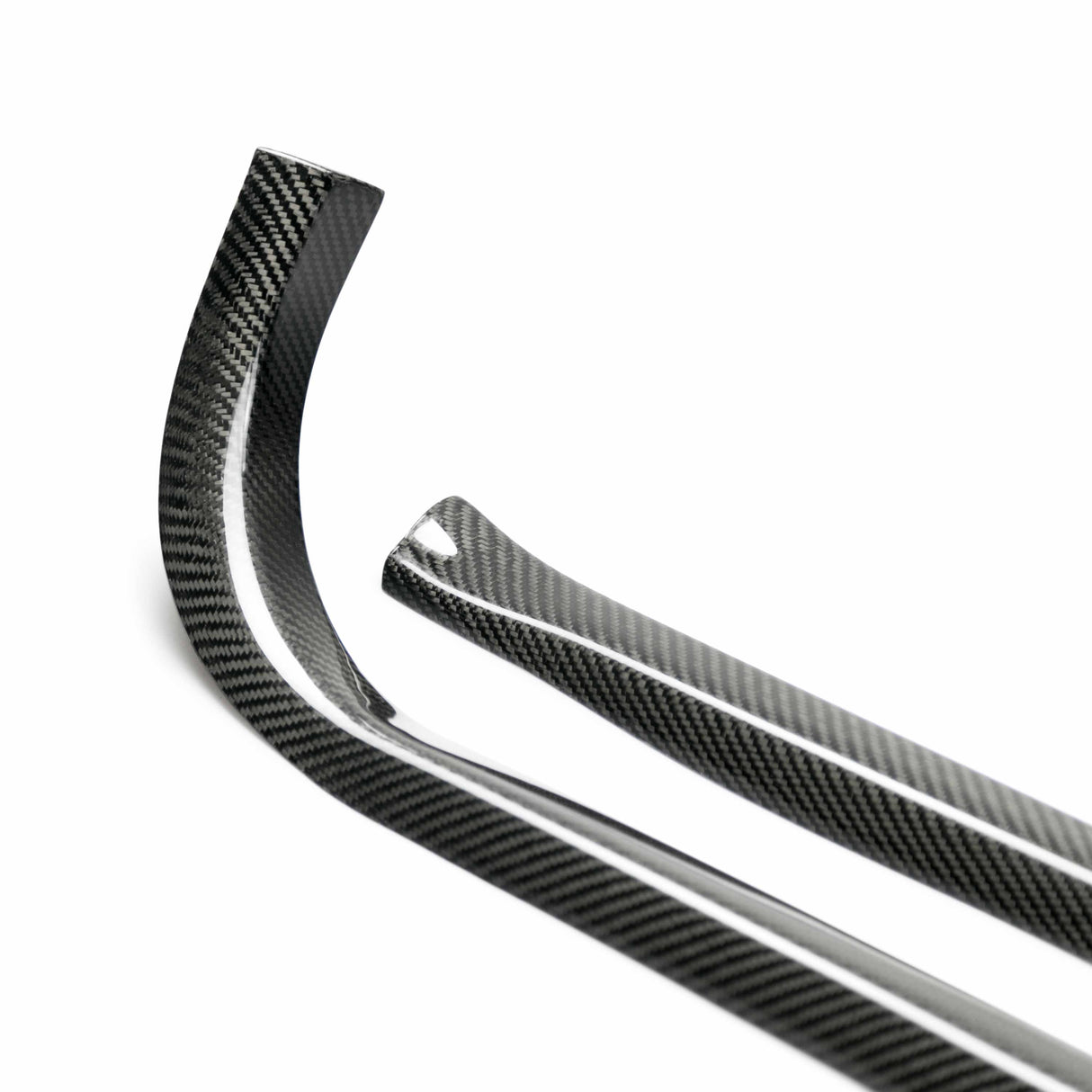 Carbon fiber door sill trim for 2009-2022 Nissan GTR