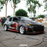 OE-style dry carbon fiber fenders  for 2023-2024 Toyota GR Corolla - Gloss finish