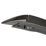 Type-ST carbon fiber Track Pack style rear spoiler with adjustable wicker bill  for 2015-2023 Ford Mustang