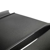 Type-OE (GT Style with hood vents)  double sided carbon fiber hood for 2015-2017 Ford Mustang