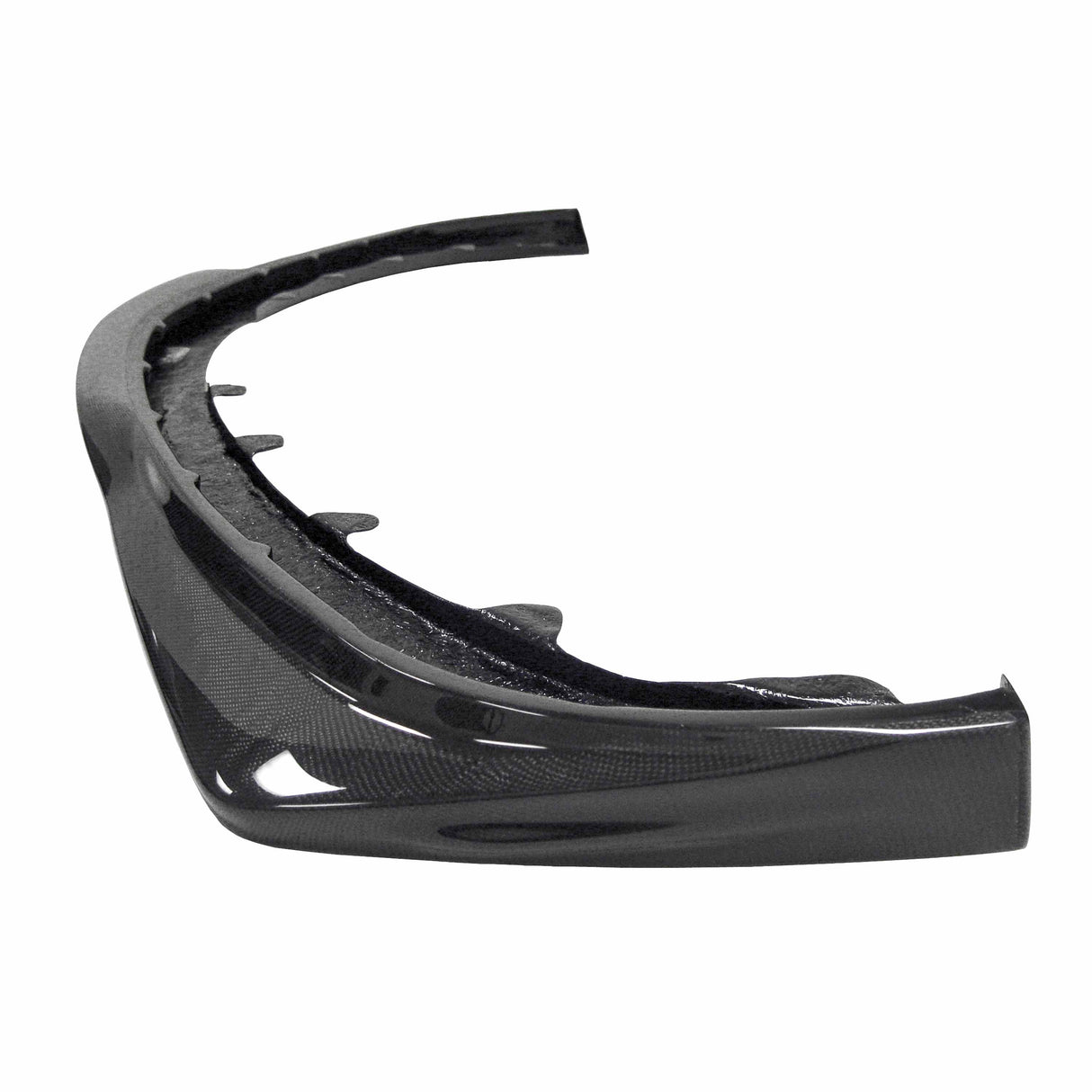VR-style carbon fiber front lip for 2003-2005 Mitsubishi EVO8