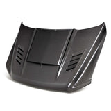 Type-AB carbon fiber hood for 2021-2024 Ford F-150