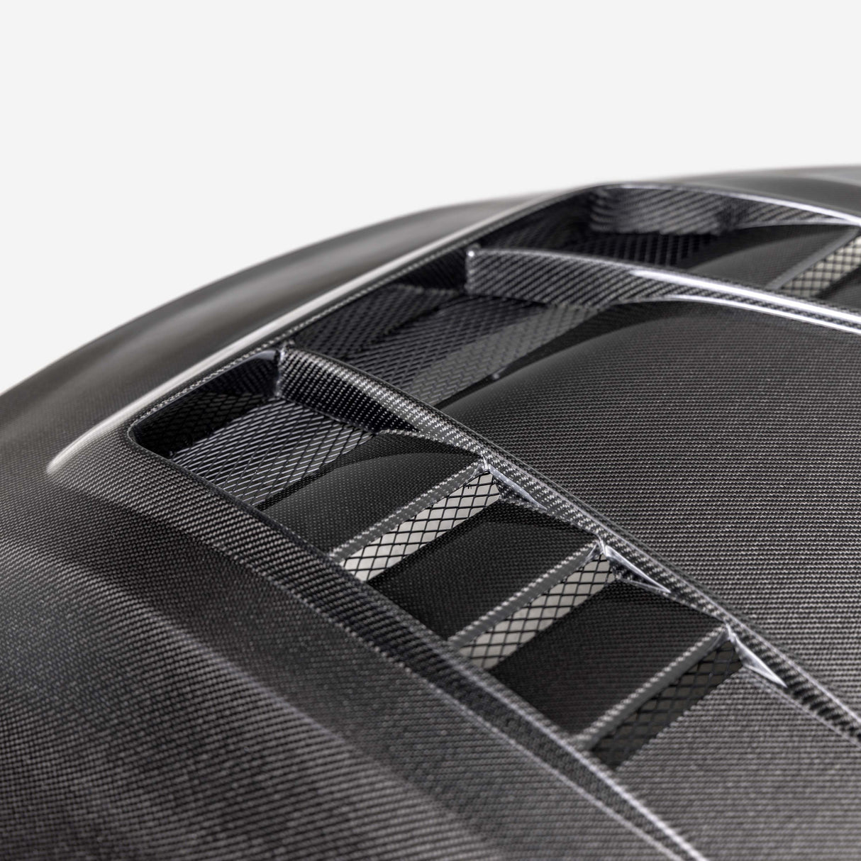 TV-style double-sided carbon fiber hood for 2023-2024 Toyota GR Corolla