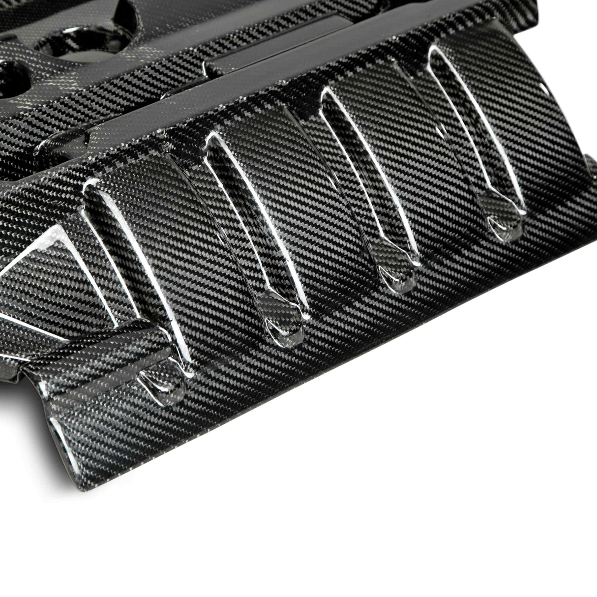 Carbon fiber engine cover for 2015-2023 Ford Mustang Eco Boost