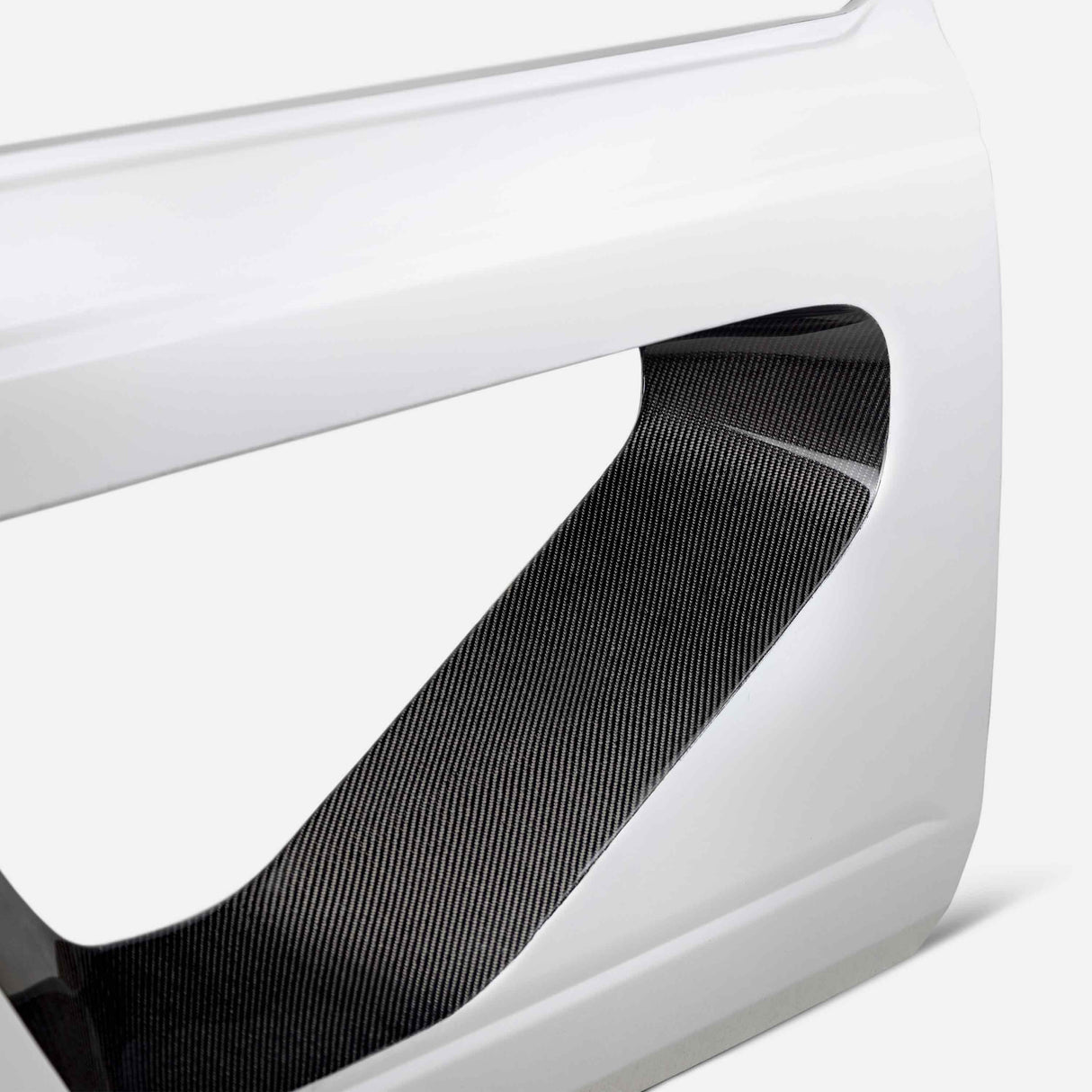 Fiberglass halo doors with carbon fiber inserts for 2021-2024 Ford Bronco 2DR