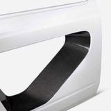 Fiberglass halo doors with carbon fiber inserts for 2021-2024 Ford Bronco 2DR