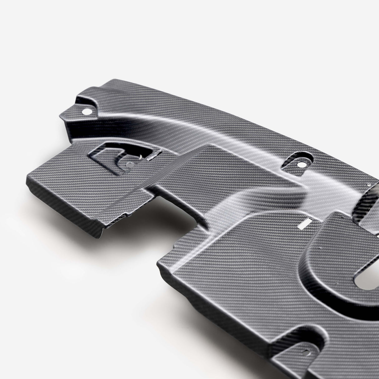 Carbon fiber cooling plate for 2023-2024 Toyota GR Corolla (Matte Finish)