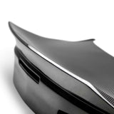 Type-ST double sided carbon fiber decklid with integrated spoiler for 2016-2024 Chevrolet Camaro