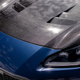 TS-style carbon fiber hood for 2022 Toyota GR86/ Subaru BRZ