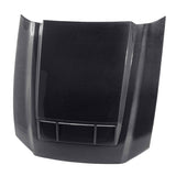 Type-TS ram air carbon fiber hood for 2010-2014 Shelby GT500 and 2013-2014 Ford Mustang