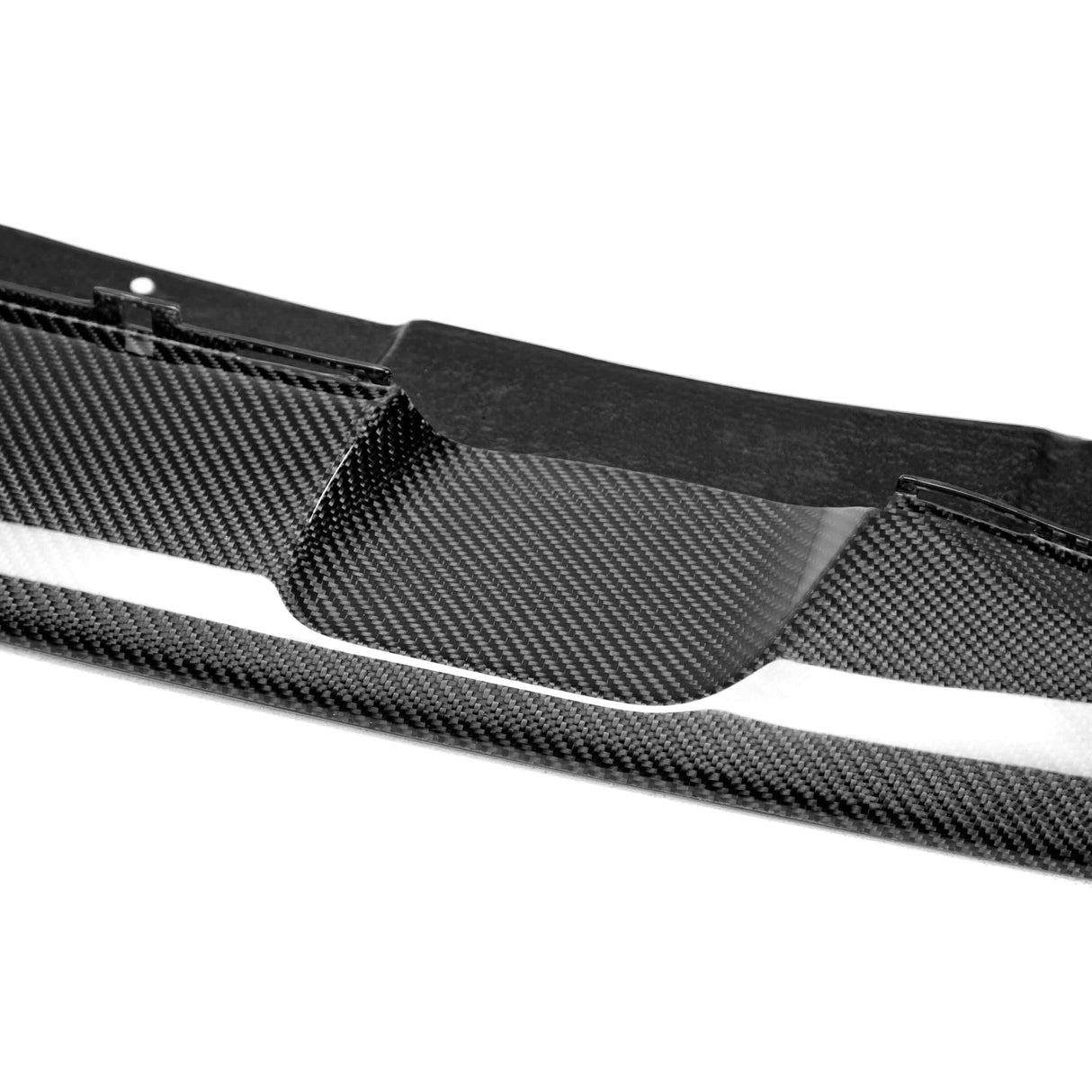 Type-SRT8 carbon fiber front chin spoiler for 2011-2014 Dodge Challenger