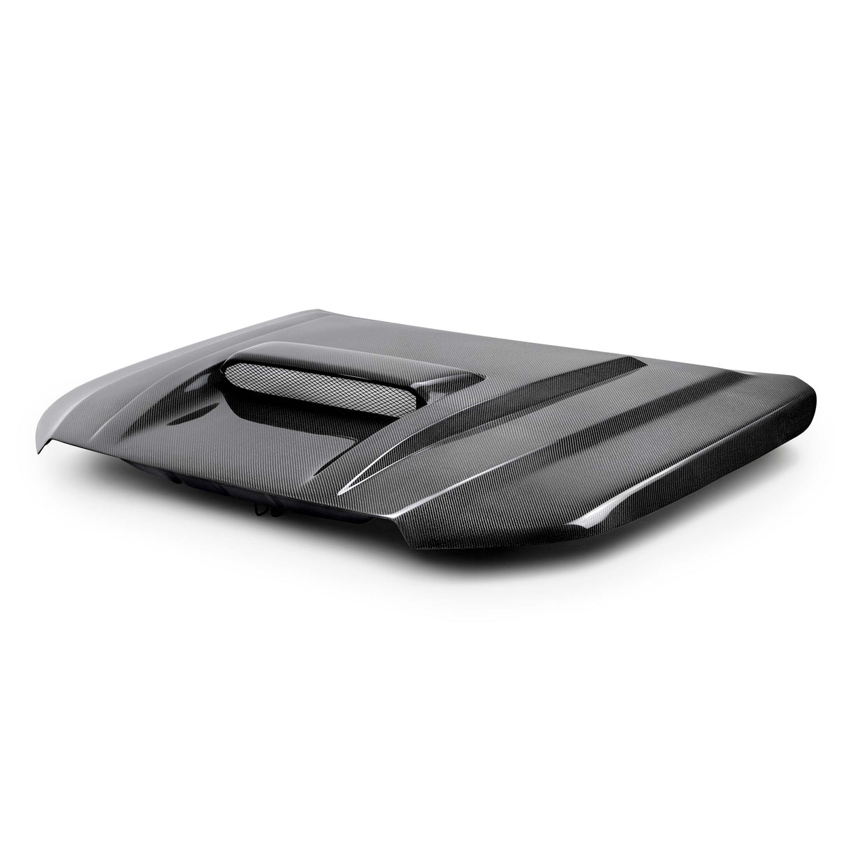 TR-style carbon fiber hood for 2022 Nissan Frontier