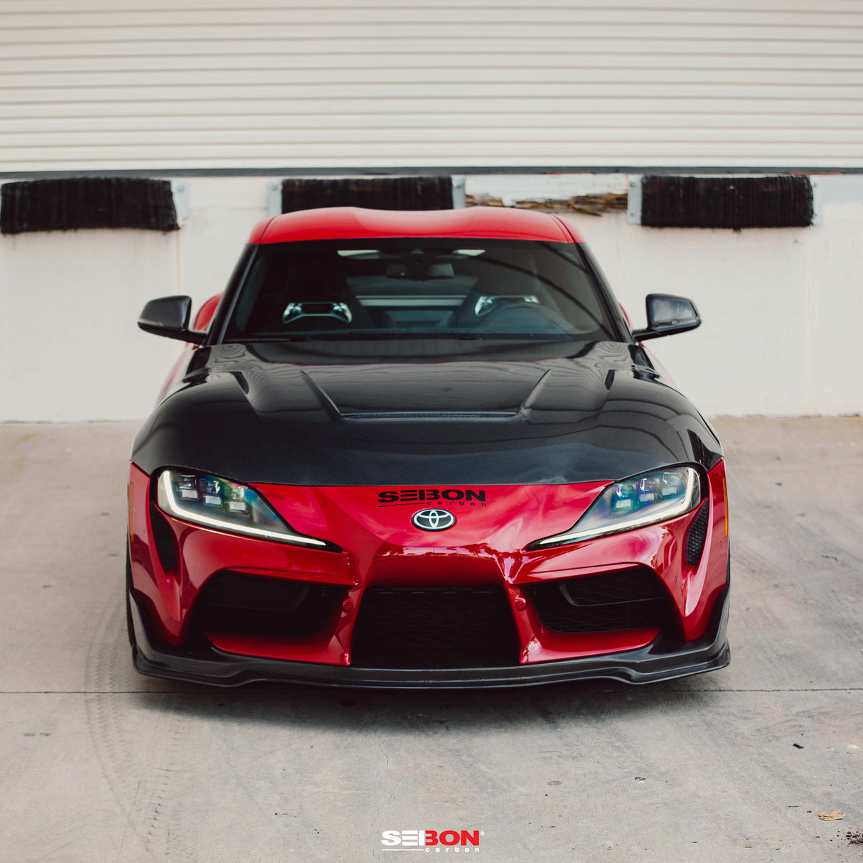 VS-style double sided carbon fiber hood for 2020-up Toyota Supra