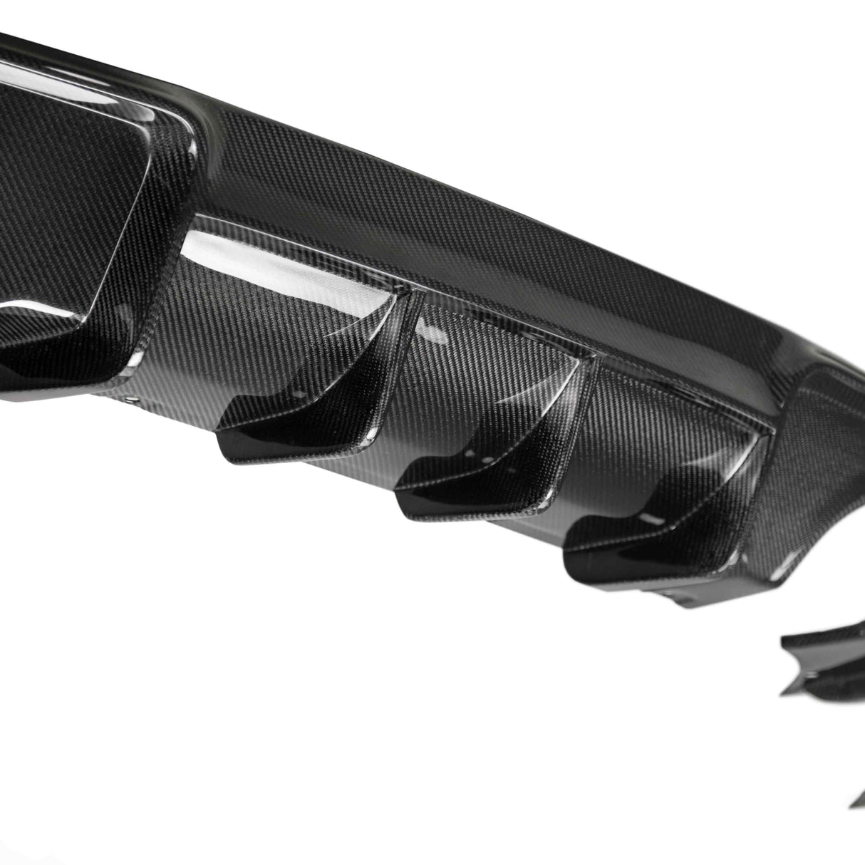 Type-MB carbon fiber rear diffuser for 2020-2023 Dodge Charger Hellcat WideBody