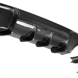 Type-MB carbon fiber rear diffuser for 2020-2023 Dodge Charger Hellcat WideBody