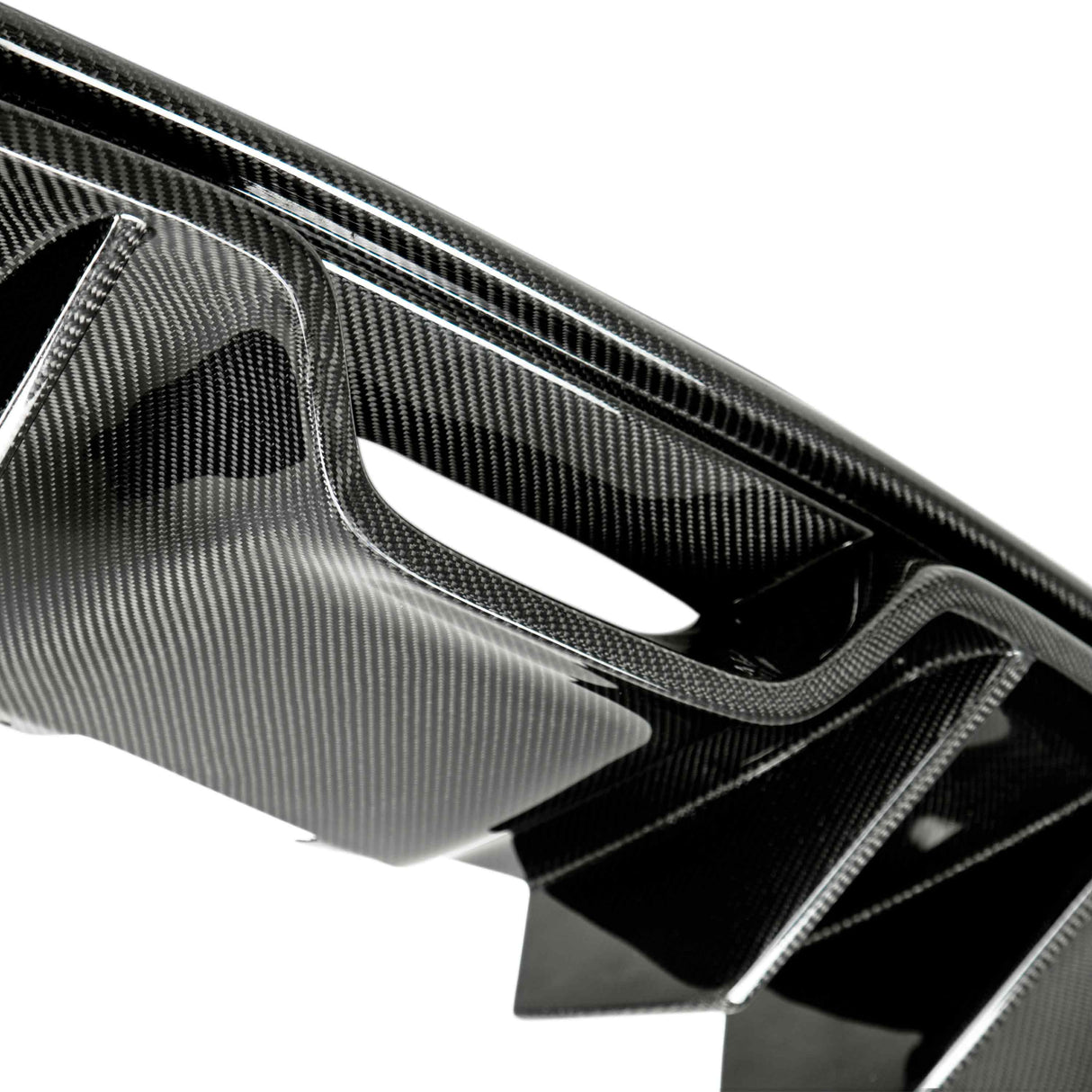 Type-AR carbon fiber rear valance for 2015-2017 Ford Mustang
