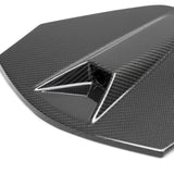 Carbon fiber rear camera decklid housing panel for 2020-2024 Chevrolet C8 (coupe)