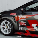 Carbon fiber front doors for 2023 Toyota GR Corolla