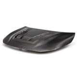 TV-style double-sided carbon fiber hood for 2023-2024 Toyota GR Corolla