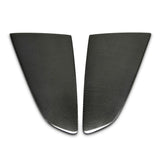 Type-F carbon fiber window louvers for 2015-2023 Ford Mustang
