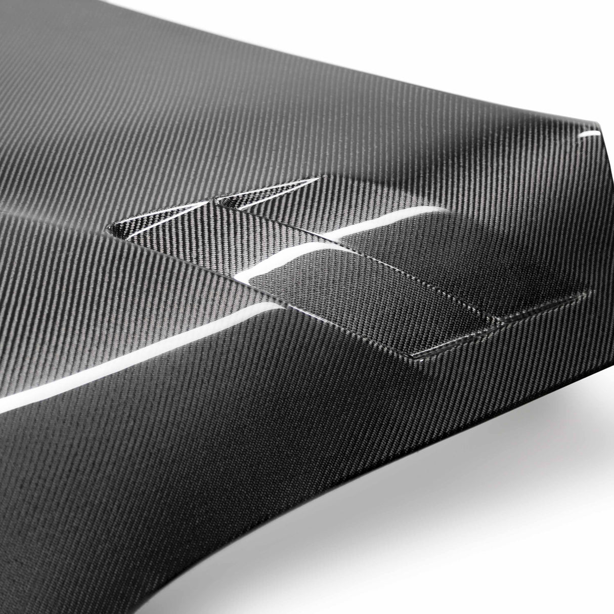 TSII-style double sided carbon fiber hood for 2020-2023 Toyota Supra