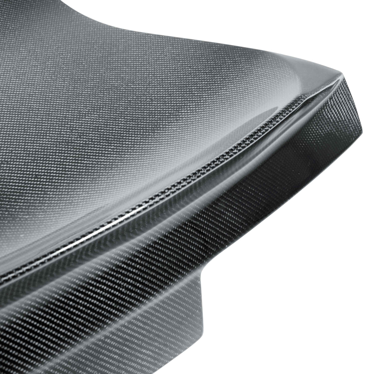 Type-ST carbon fiber decklid with integrated spoiler for 2010-2013 Chevrolet Camaro