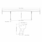 Universal Carbon Fiber GT Wing, 70.5-Inch Wide