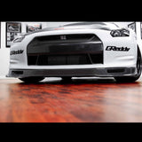VS-style carbon fiber front lip for 2009-2011 Nissan GTR