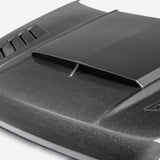 Type-AB carbon fiber hood for 2021-2024 Ford F-150