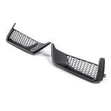 Carbon fiber front bumper inserts for 2024 Ford Mustang Dark Horse