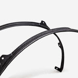 Carbon fiber fender extension for 2024 Ford Mustang Dark Horse