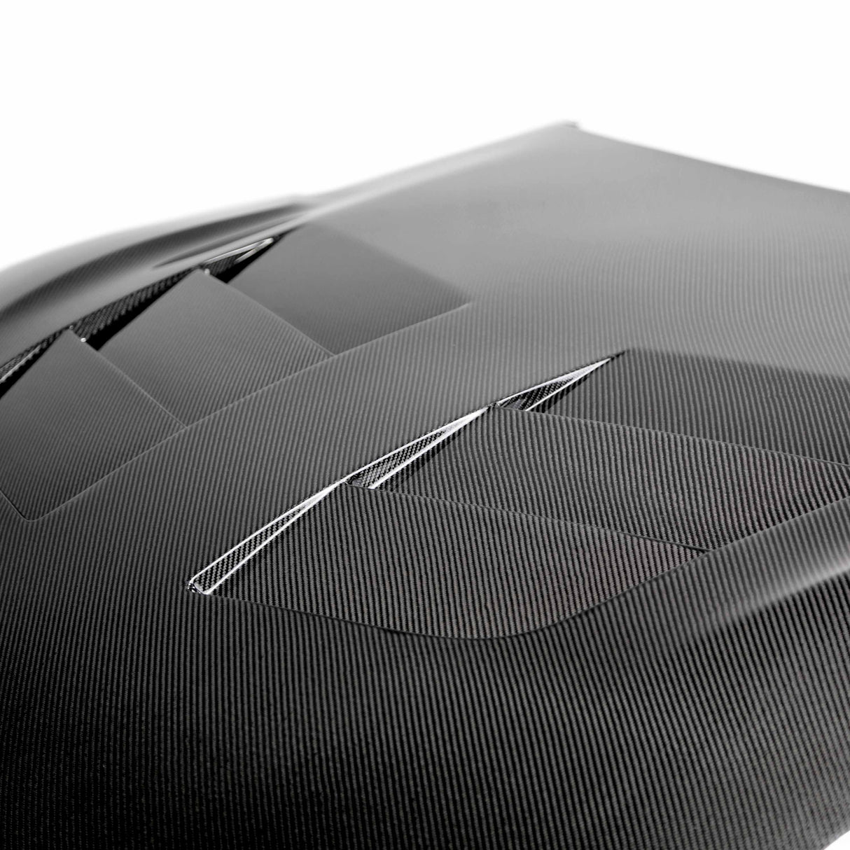 TSII-style double sided carbon fiber hood for 2020-2023 Toyota Supra