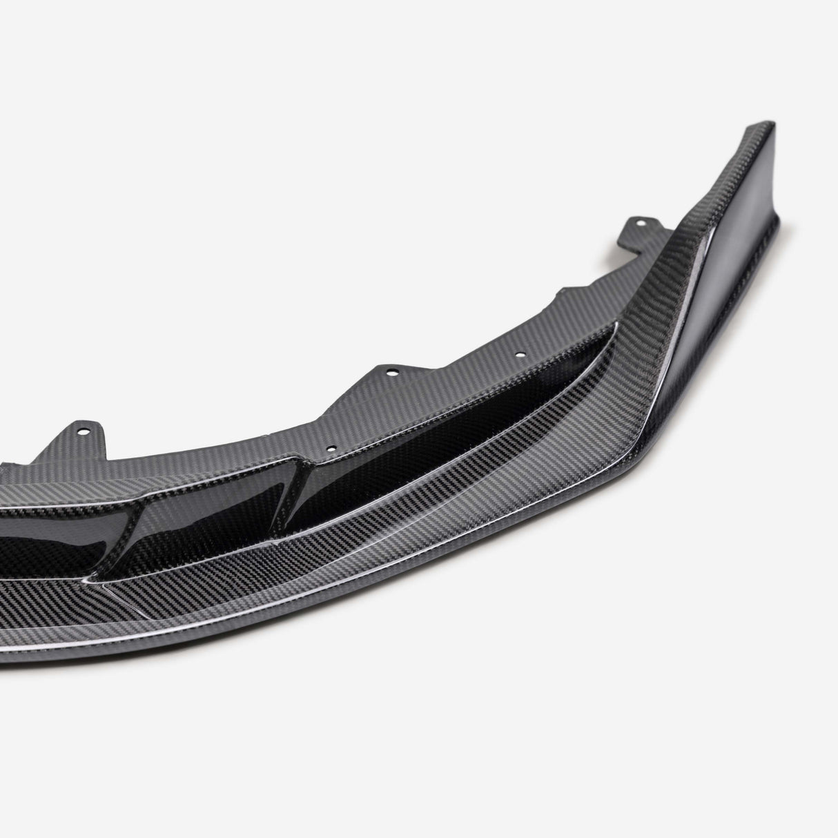MB-style carbon fiber front lip for 2023-2024 Toyota Prius
