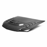 CWII-style carbon fiber hood for 2003-2006 Mitsubishi Lancer EVO