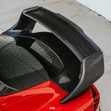 TD-style carbon fiber rear spoiler for 2020-2023 Toyota Supra