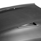 OE-style dry carbon fiber hood for 2009-2016 Nissan GTR - Matte finish